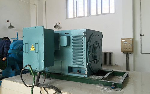 三明某水电站工程主水泵使用我公司高压电机